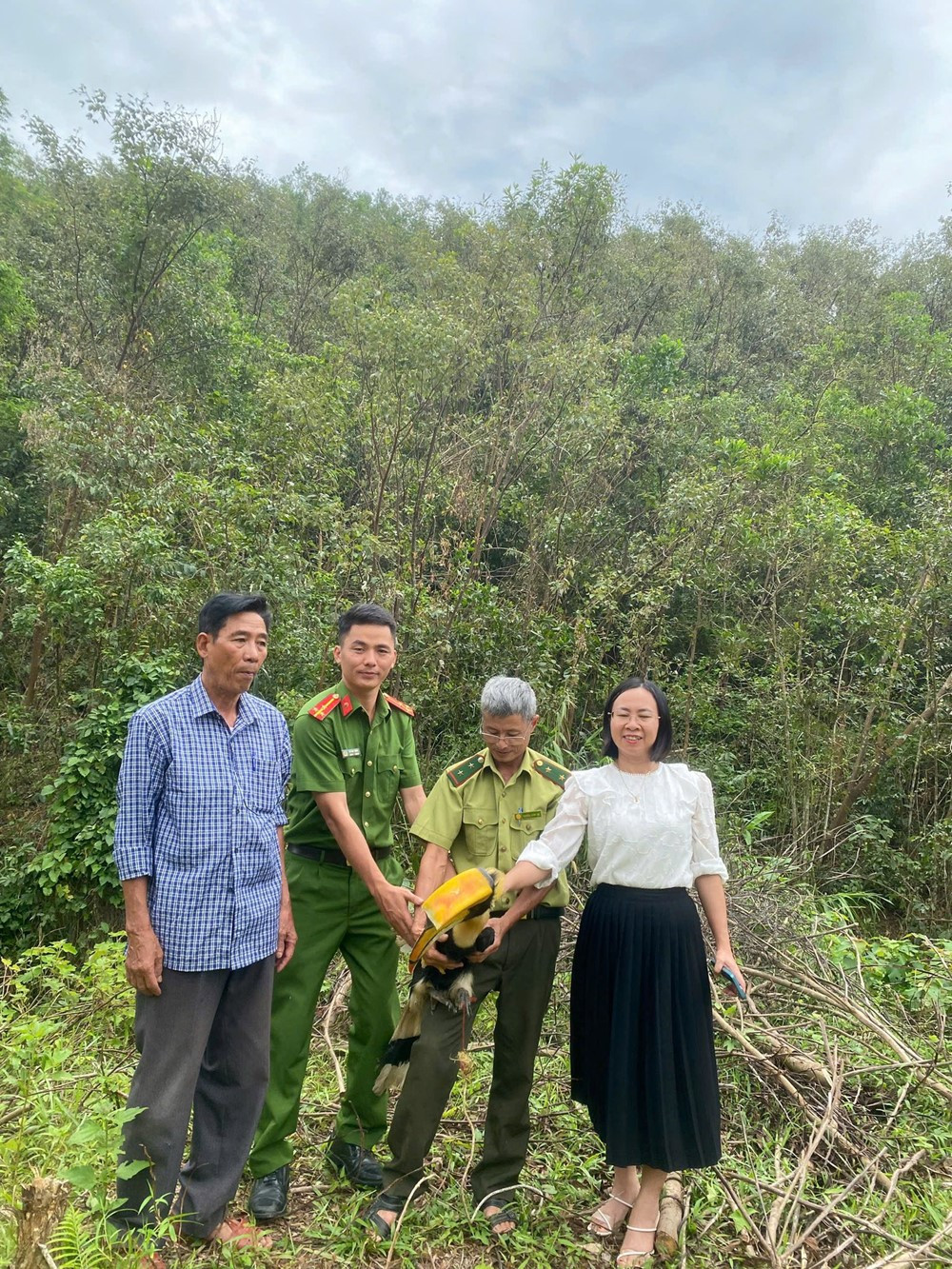 Phát hiện loài chim mỏ lớn bay vào vườn, ông Dung làm ngay một việc, công an lập tức tới nhà - ảnh 3