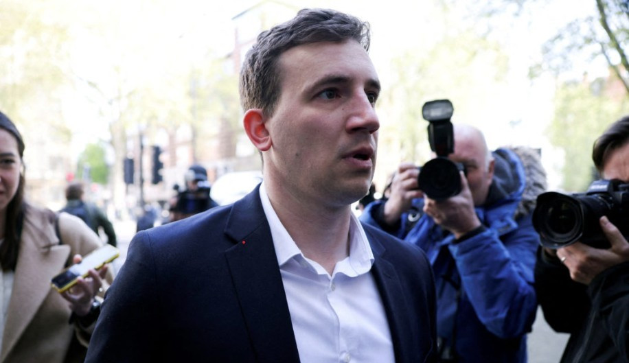 Nhà nghiên cứu Christopher Cash khi xuất hiện tại tòa án năm 2024. (Ảnh: AP) gian-diep.jpg