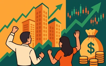 Nhóm bất động sản nổi sóng kéo thị trường bùng nổ, VN-Index lập đỉnh lịch sử