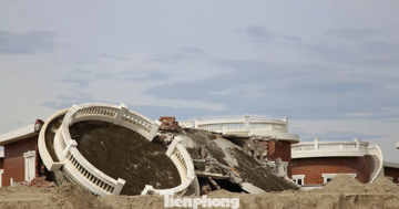 Sở Xây dựng Hà Tĩnh lập đoàn kiểm tra vụ hàng chục căn villa đổ sập sau bão