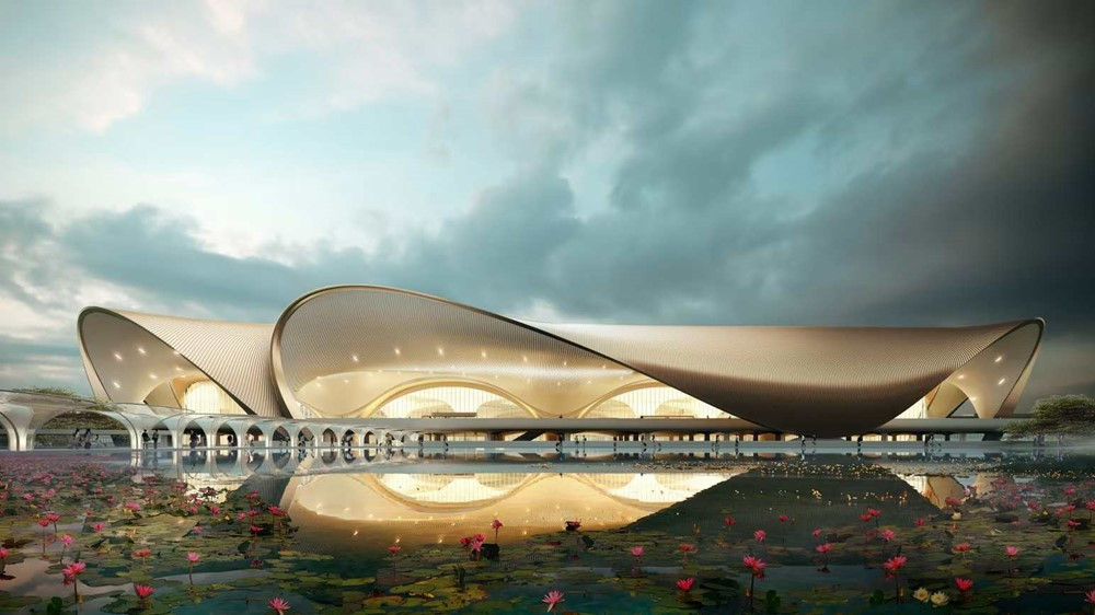 Gần 20 năm san phẳng đồi, chuyển hướng sông, thành phố đông dân bậc nhất thế giới chính thức có sân bay mới - ảnh 1