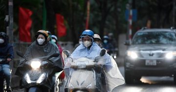 Miền Bắc lạnh hơn, miền Trung mưa lớn đỉnh điểm