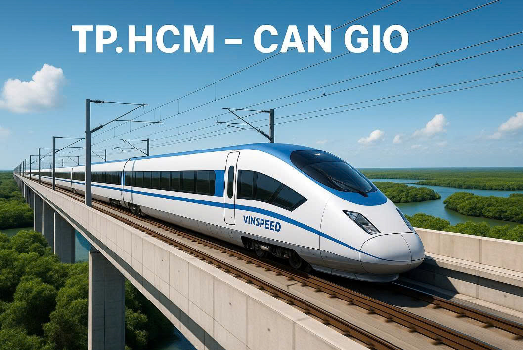 Tuyến đường sắt TP. HCM - Cần Giờ sẽ khởi công vào cuối năm nay. Ảnh minh họa