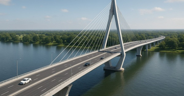 Cầu dây văng hơn 16.000 tỷ tại TP giàu nhất Việt Nam, kết nối đến siêu sân bay lớn nhất cả nước có chuyển động mới