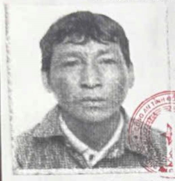 Công an thông báo tìm ông Vi Văn Xôm sinh năm 1979
