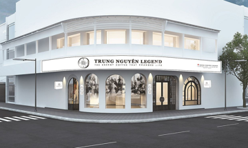 Trung Nguyên Legend của ông Đặng Lê Nguyên Vũ sắp khai trương cửa hàng cà phê mới tại vị trí đắc địa bậc nhất TP. HCM