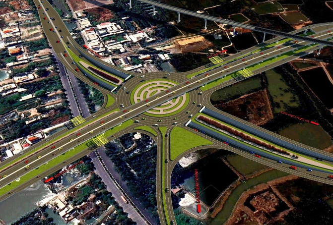 Sắp khởi công nút giao 3.000 tỷ kết nối 2 cây cầu cao nhất Việt Nam với Cần Giờ- Ảnh 1.