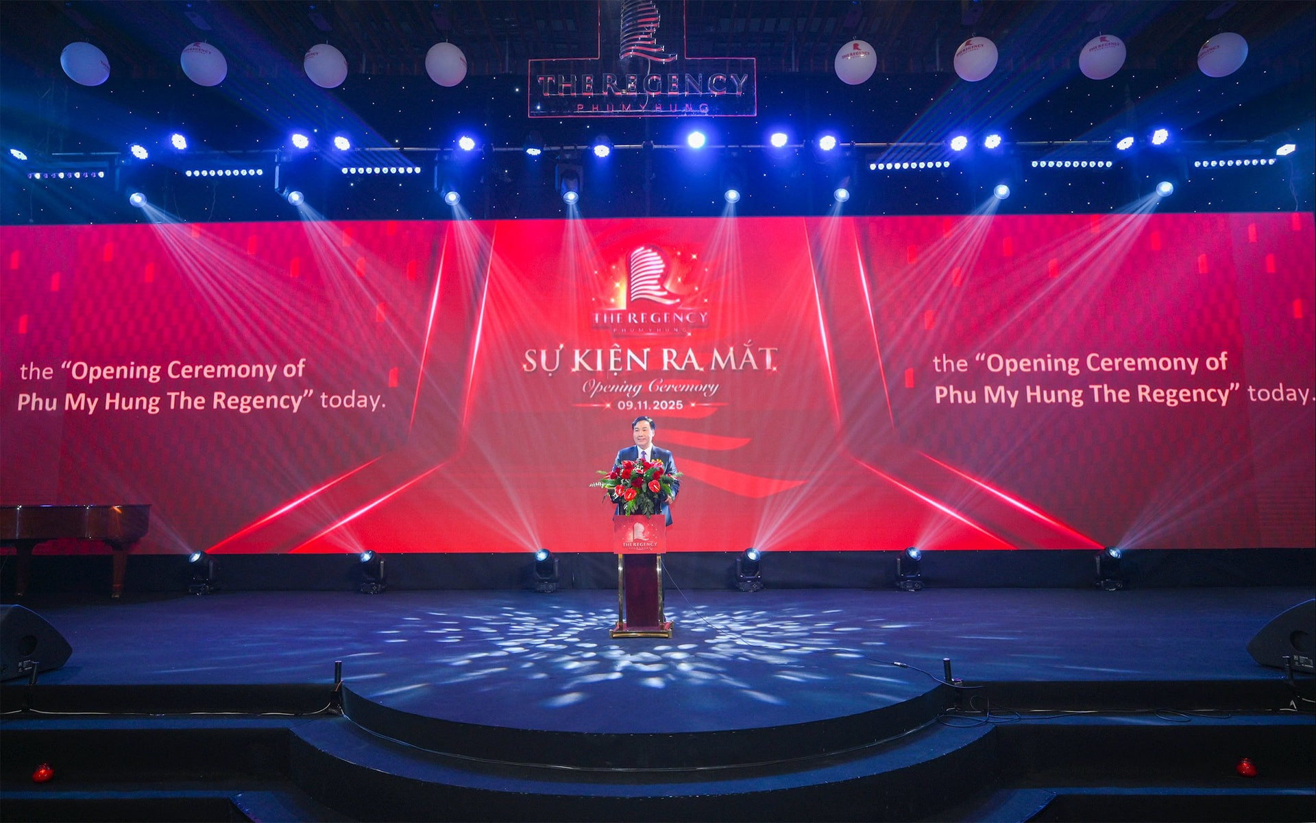 Sá»± kiá»n ra máº¯t The Regency-Dai dien PMH phat bieu