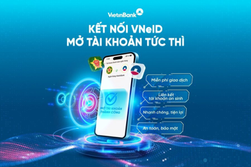 Mở tài khoản VietinBank dễ dàng trên ứng dụng VNeID