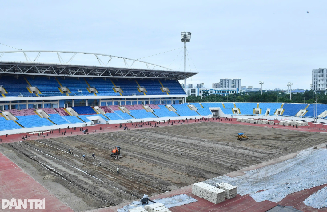 Sân vận động lớn thứ 2 Việt Nam, sức chứa 40.000 chỗ ngồi được ‘lên đời’: Công trường tấp nập, dự kiến hoàn thành trong năm sau- Ảnh 1. Sân vận động lớn thứ 2 Việt Nam, sức chứa 40.000 chỗ ngồi được ‘lên đời’: Công trường tấp nập, dự kiến hoàn thành trong năm sau- Ảnh 1.
