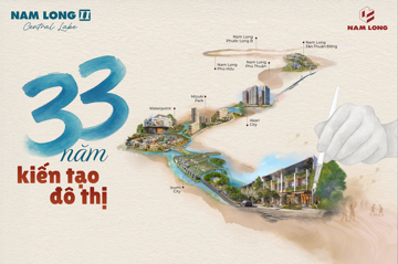 33 năm kiến tạo đô thị của Nam Long: tăng trưởng bằng giá trị thật