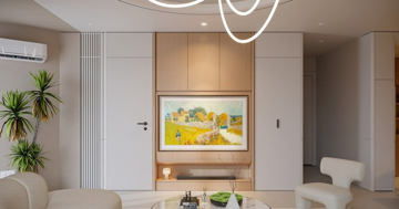 Chìm đắm trong không gian tĩnh tại ở căn hộ 130m2 giữa lòng phố thị