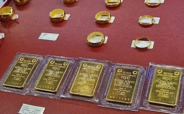 Giá vàng chiều 13/11: Tăng dựng đứng, vượt mốc 154 triệu đồng/lượng