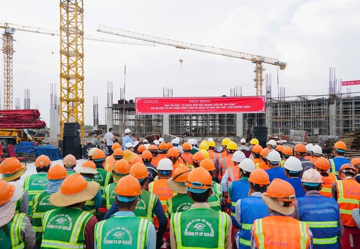 Phát động 45 ngày đêm đẩy nhanh tiến độ, làm việc '3 ca, 4 kíp', chạy nước rút hoàn thành bệnh viện 3.300 tỷ