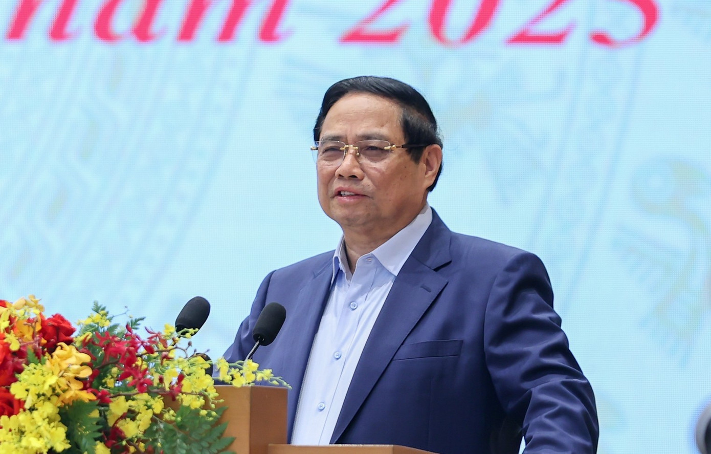 Thủ tướng Phạm Minh Chính phát biểu tại phiên họp. img5115-17631716296431499213094.jpg