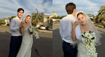 Danh hài Việt bị chồng lừa 7 tỷ rồi bỏ trốn, nay khoe 'ảnh cưới' với Á vương kém tuổi