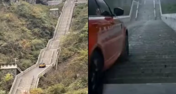 Dùng xe điện bắt chước Land Rover leo 999 bậc thang, hãng ô tô Trung Quốc nhận cái kết đắng