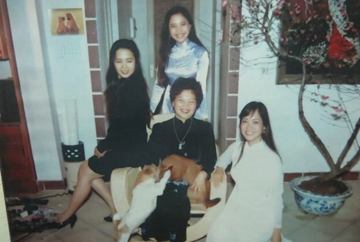 NSƯT xuất thân trong gia đình hiếm có, là mẹ của 3 'đại mỹ nhân' màn ảnh Việt, nay không còn nhận ra con gái út