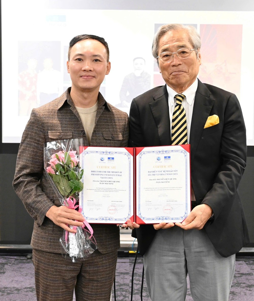 Đạo diễn người Việt đầu tiên được UNESCO Nhật Bản vinh danh - ảnh 2