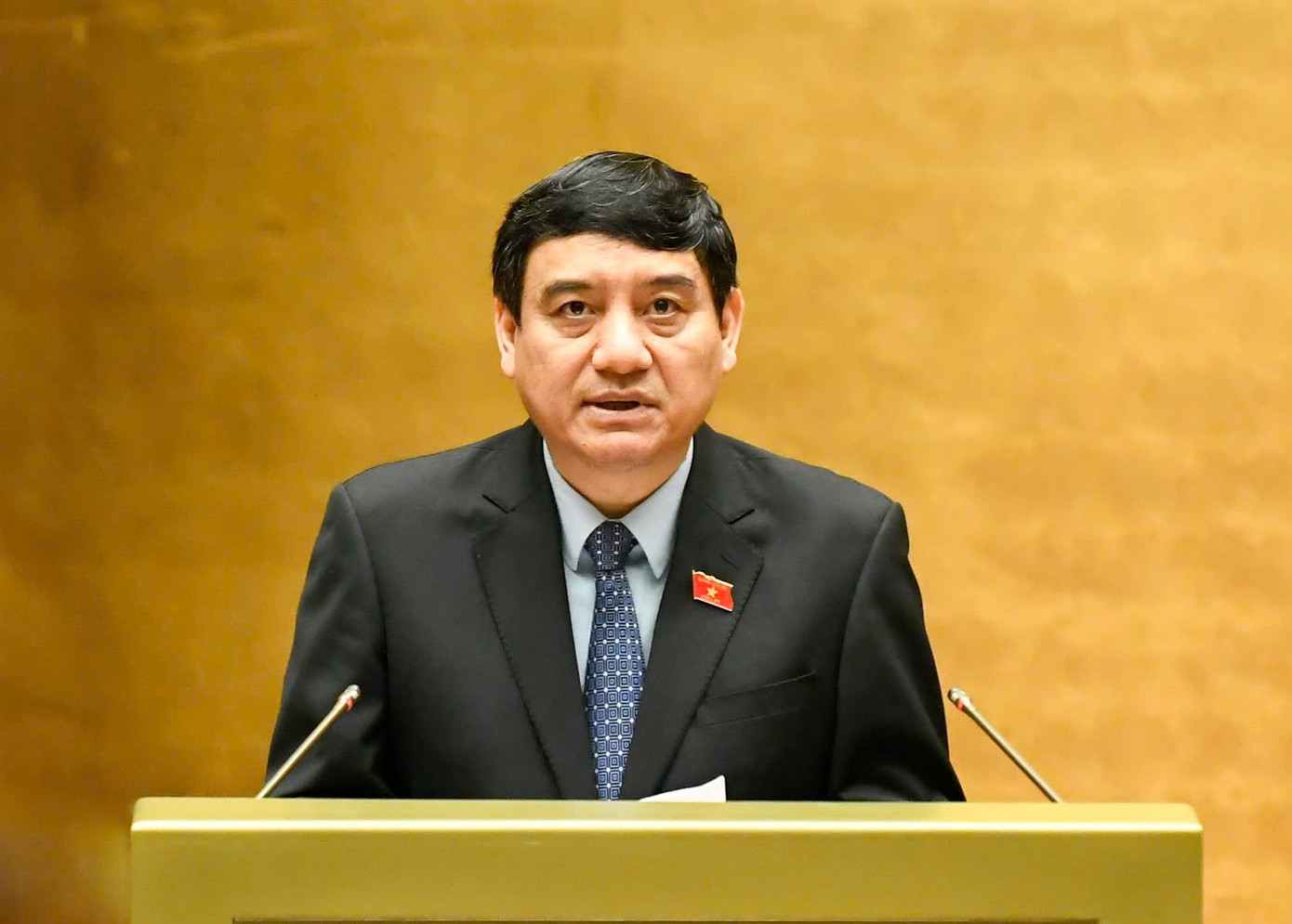 Chủ nhiệm Ủy ban Văn hoá xã hội Nguyễn Đắc Vinh. Ảnh: Như Ý. tienphong-1710dv.jpg