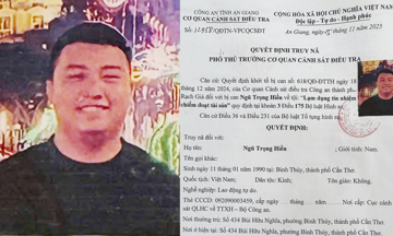 Truy nã Ngũ Trọng Hiền sinh năm 1990