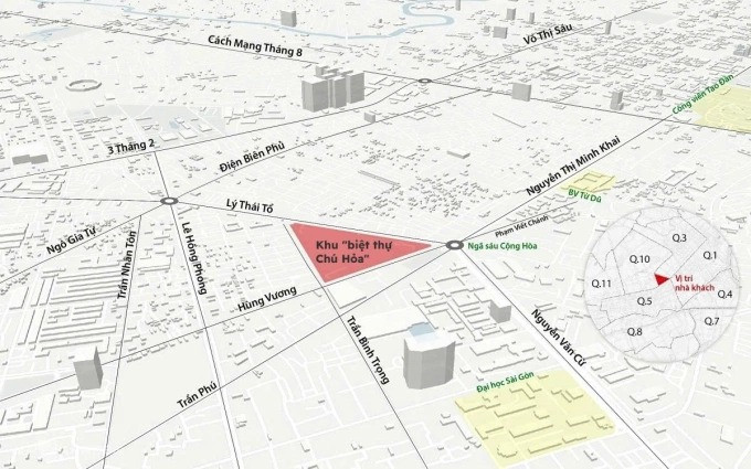 Chính thức tháo dỡ 3 biệt thự trên khu 'tam giác vàng' của đại phú giàu nhất Nam Bộ để làm công viên, đài tưởng niệm- Ảnh 2.