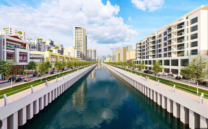 Hôm nay, chính thức khởi công toàn bộ dự án hơn 17.000 tỷ cải tạo rạch ô nhiễm nhất TP. HCM- Ảnh 2. Hôm nay, chính thức khởi công toàn bộ dự án hơn 17.000 tỷ cải tạo rạch ô nhiễm nhất TP. HCM- Ảnh 2.