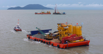 Hiện trạng công trình 100.000 tỷ sở hữu cầu vượt biển dài nhất cả nước, đứng thứ 3 Đông Nam Á sau 3 tháng khởi công