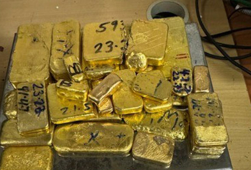 Tịch thu hơn 10 cân vàng trị giá 17 tỷ đồng của nhiều người khả nghi