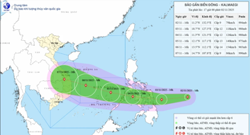 Bão số 13 cực kỳ nguy hiểm trên Biển Đông