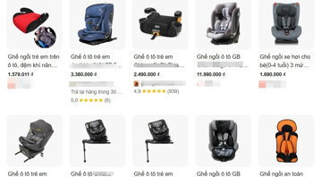 Bắt buộc lắp ghế trẻ em trên ô tô: Ồ ạt đặt mua, giá tăng chóng mặt