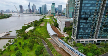 Căn hộ quanh tuyến metro tăng giá hơn 3 lần so với lúc mở bán