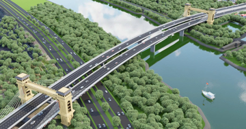 Ninh Bình sắp có thêm cầu vượt sông Đáy, thuộc tuyến đường hơn 20.000 tỷ