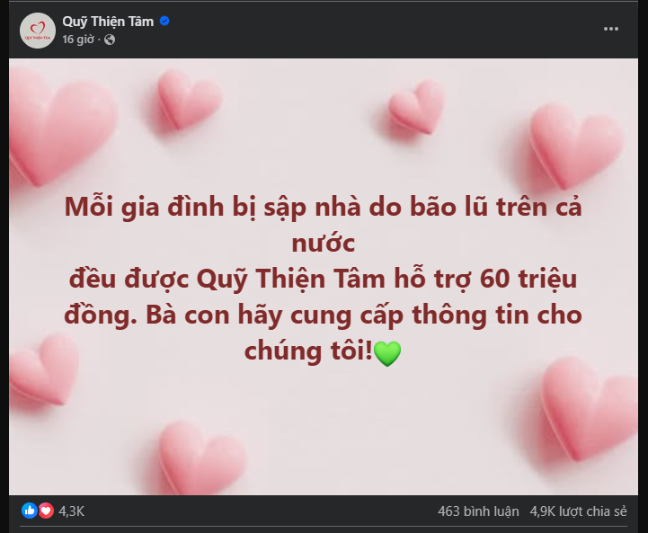 Quỹ từ thiện của ông Phạm Nhật Vượng kích hoạt gói hỗ trợ khẩn cấp lên đến 100 triệu đồng/hộ dân, đối tượng nào được nhận? - ảnh 1