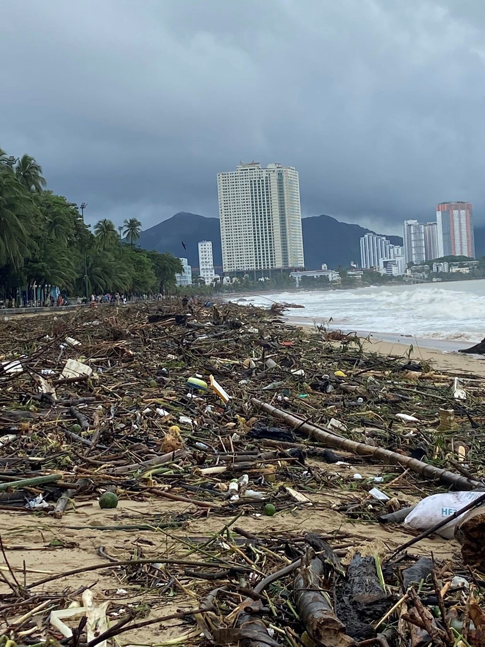 Bãi biển 'đẹp nhất hành tinh' của Việt Nam tan hoang sau trận lũ lịch sử - ảnh 3