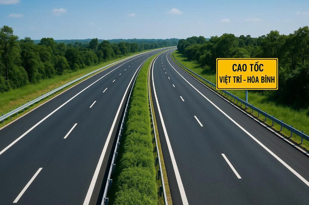 Đề xuất đầu tư tuyến cao tốc Việt Trì - Hòa Bình qua tỉnh Phú Thọ. Ảnh minh họa