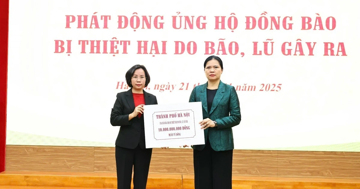 Hà Nội sẽ hỗ trợ nhân dân các tỉnh miền Trung khắc phục hậu quả mưa lũ