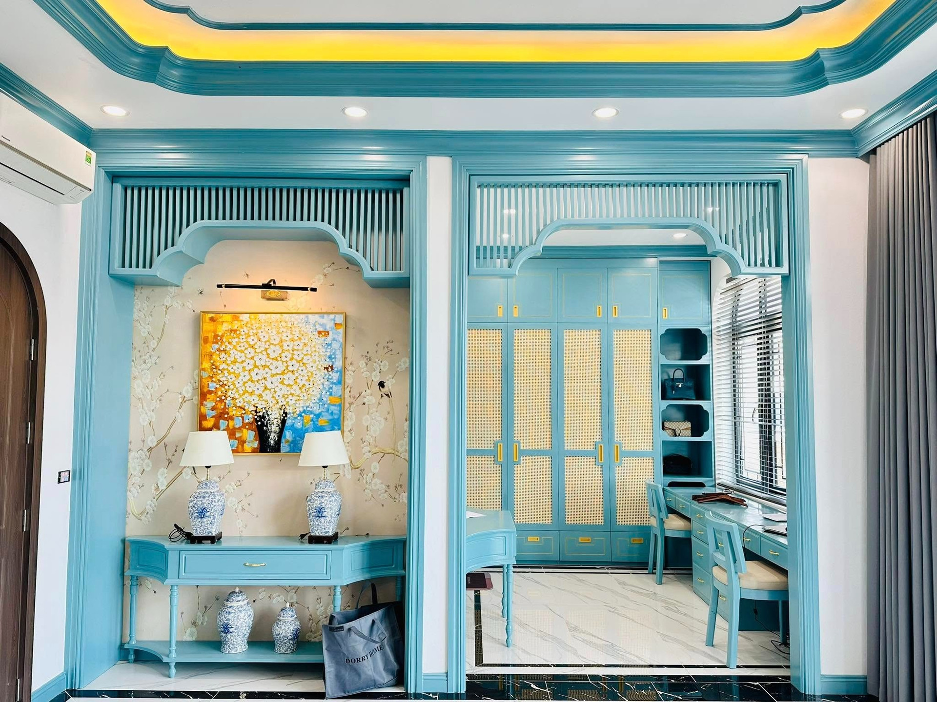 Bỏ phố về quê, gia chủ 35 tuổi xây biệt thự Indochine hoành tráng tại quê nhà Ninh Bình- Ảnh 7. Bỏ phố về quê, gia chủ 35 tuổi xây biệt thự Indochine hoành tráng tại quê nhà Ninh Bình- Ảnh 7.