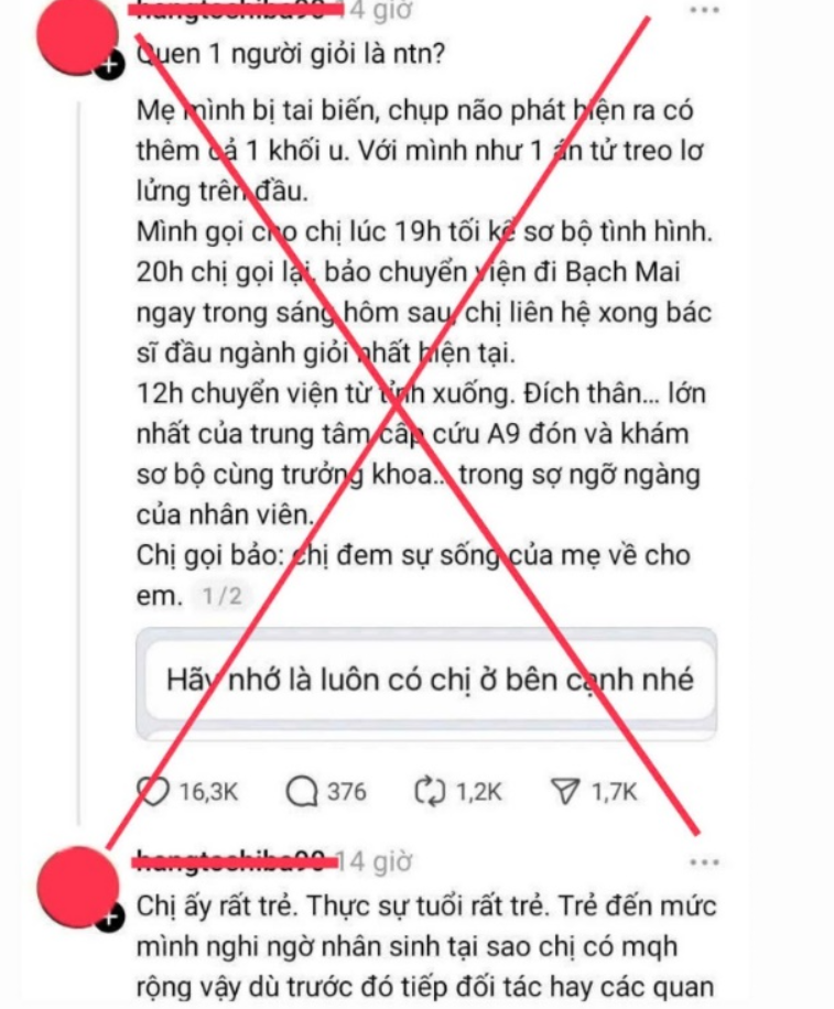 Xử phạt người đăng tải thông tin sai về Bệnh viện Bạch Mai - ảnh 2