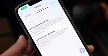 Nhiều tài xế vi phạm giao thông nhận thông báo qua VNeTraffic