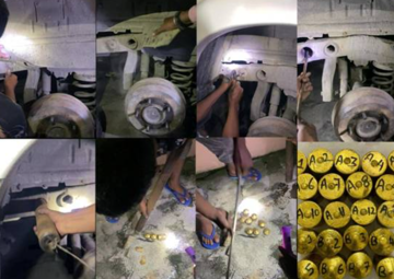 Ròng rã 48 tiếng 'mổ xẻ' chiếc ô tô khả nghi trên quốc lộ, lực lượng chức năng thu giữ hơn 23 kg vàng lậu trị giá 35 tỷ đồng