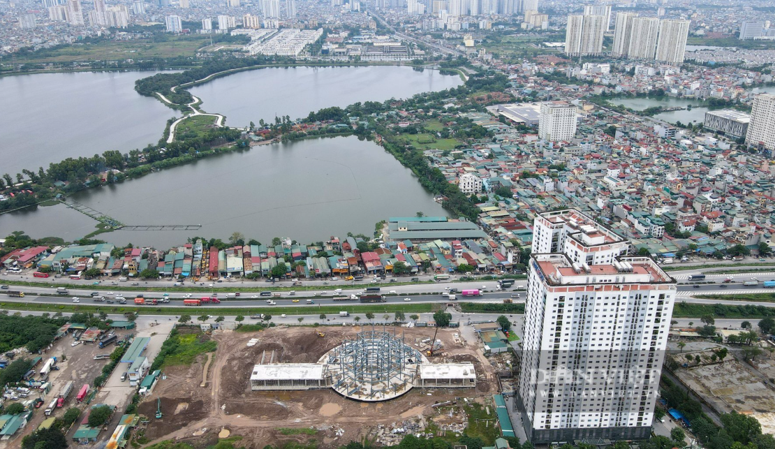 Bến xe khách thứ 7 hiện đại nhất Hà Nội sau 6 tháng khởi công: Dần lộ diện, sẽ đi vào hoạt động vào năm sau- Ảnh 1. Bến xe khách thứ 7 hiện đại nhất Hà Nội sau 6 tháng khởi công: Dần lộ diện, sẽ đi vào hoạt động vào năm sau- Ảnh 1.