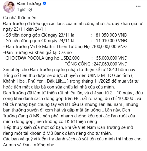 Đan Trường vướng lùm xùm từ thiện - ảnh 3