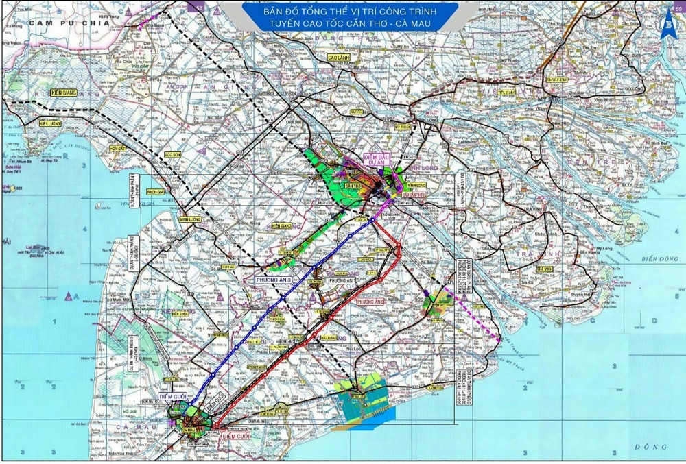 Chỉ hơn một tháng nữa, tuyến cao tốc cuối cùng trên trục xương sống Bắc - Nam phía Đông sẽ cán đích- Ảnh 1. Chỉ hơn một tháng nữa, tuyến cao tốc cuối cùng trên trục xương sống Bắc - Nam phía Đông sẽ cán đích- Ảnh 1.