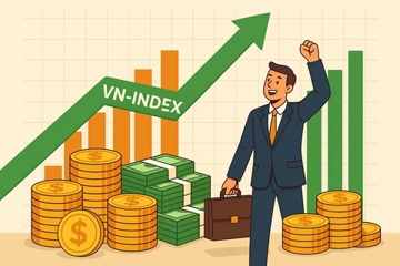 Cổ phiếu nhà Vingroup kéo thị trường, VN-Index tăng hơn 18 điểm
