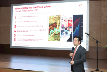 Tổng Thư ký VGTA: Giá vàng Việt Nam tăng tới 84% dù thế giới chỉ tăng 62%