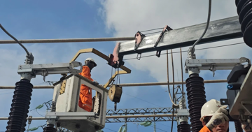 Đóng điện sân bay Long Thành