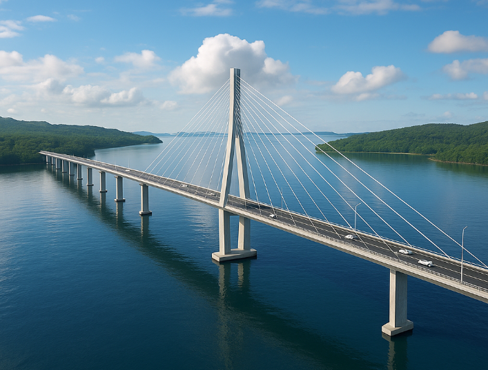 Việt Nam sắp có thêm cầu vượt biển, kết nối 2 hòn đảo tại tỉnh có đường bờ biển dài thứ 3 cả nước- Ảnh 1. Việt Nam sắp có thêm cầu vượt biển, kết nối 2 hòn đảo tại tỉnh có đường bờ biển dài thứ 3 cả nước- Ảnh 1.