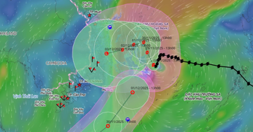 Cơn bão kỳ lạ nhất thế giới sắp vào Biển Đông