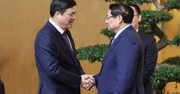 Gặp gỡ tỉnh Quảng Tây (Trung Quốc), Thủ tướng thúc đẩy hợp tác hoàn thiện hai tuyến đường sắt trọng điểm